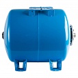 Бак гидроаккумулятор 100л (STOUT) /ГОРИЗОНТАЛЬНЫЙ/ (водоснабж. цвет синий) /STW-0003-000100/